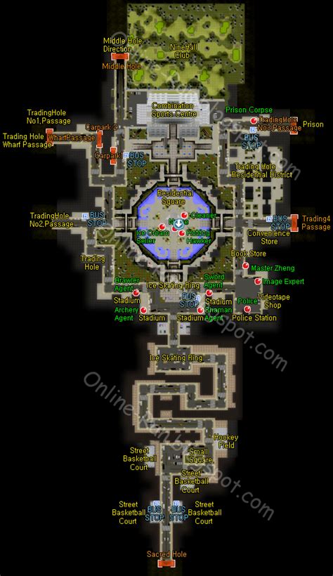 Ran Online: Maps