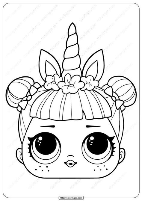 Coloriage Poup E Lol Imprimer Ou Dessiner Unicorn Coloring