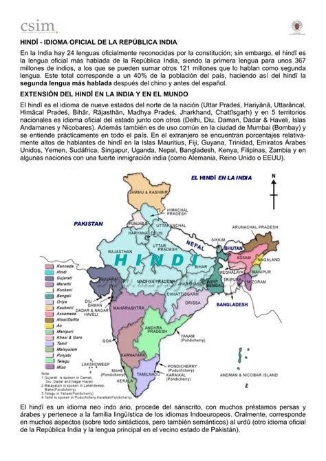 El Idioma Hindi