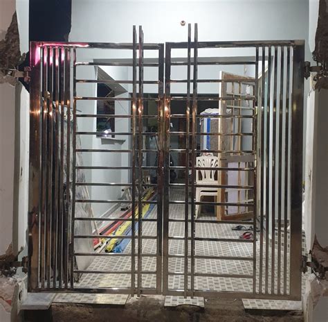 Modern Hinged Stainless Steel Front Gate For Home At Rs 360 Kg In Raipur