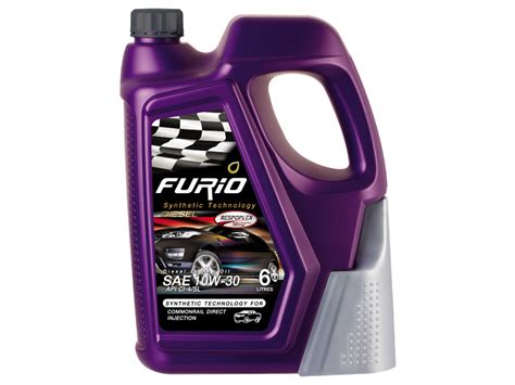 Furio Synthetic Technology Diesel 10w 30 Global Asia Pacific Coltd