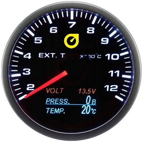 Auto Gauge Wskaźnik Temperatury Spalin Egt 4 In 1 333Egt4B Opinie i