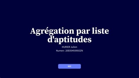 Lettre de motivation Agrégation