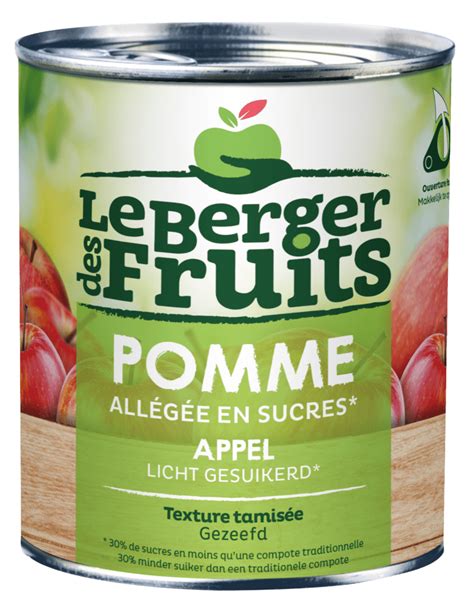 COMPOTE ALLÉGÉE POMME 850g Andros FoodService