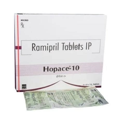 Ramipril 10mg Hopace 10 Tablet Sun Pharmaceutical Industries Ltd