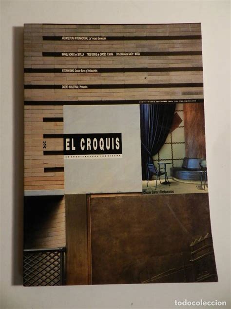 Revista Arquitectura El Croquis N 35 Madrid 198 Vendido En Venta