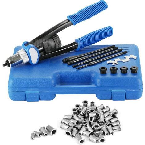 Professionnel rivet écrou pince set riveteuse filetage écrou rivet M5