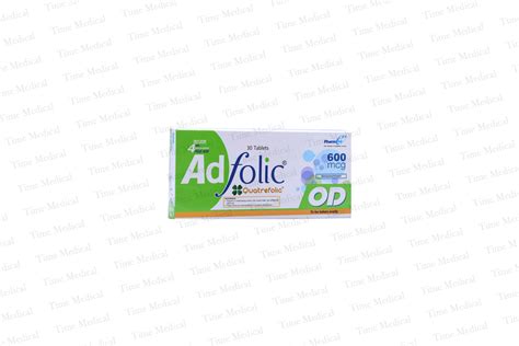 Adfolic Mcg Od Tablets Time Medical