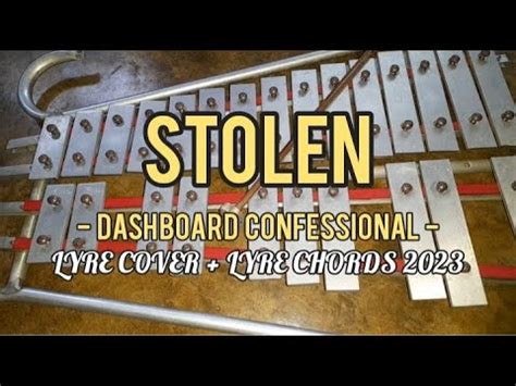 Dashboard Confessional Stolen Lyre Cover Lyre Chords Youtube