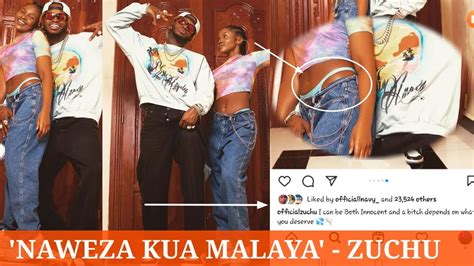 ZUCHU AWEKA WAZI PENZI LAKE NA DIAMOND PLATNUMZ AKUBALI KUITWA MALAYA