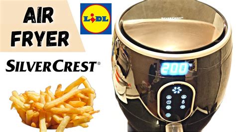 Lidl Digital Air Fryer Silver Crest Youtube