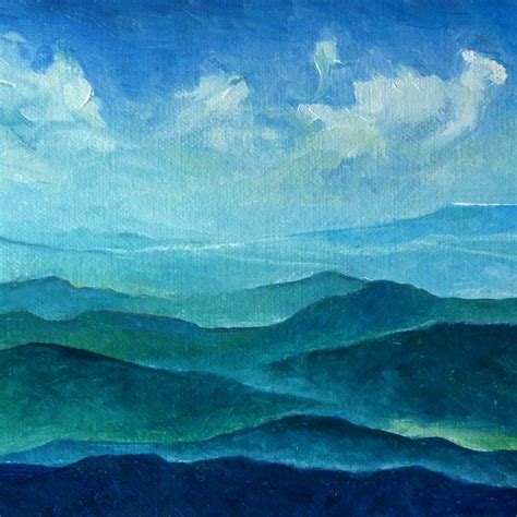 Blue Ridge Mountains Etsy