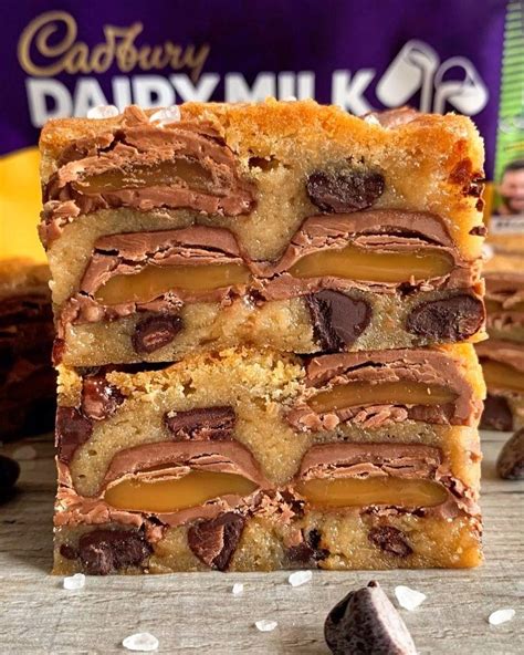 Fitwaffle Kitchen On Instagram Dairy Milk Caramel Stuffed Cookie