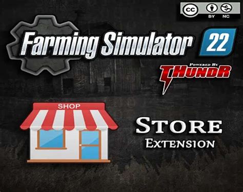 Store Extension V Fs Mod Farming Simulator Mod