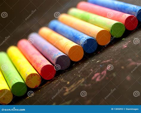 Chalk Coloured 4 Stock Photos Image 1305093