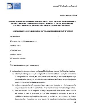 Fillable Online Tpsgc Pwgsc Gc Statutory Declaration Dclaration