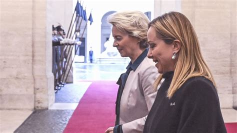 Meloni Von Der Leyen Confermato Impegno Italiano Sul Pnrr Ma Nessuna