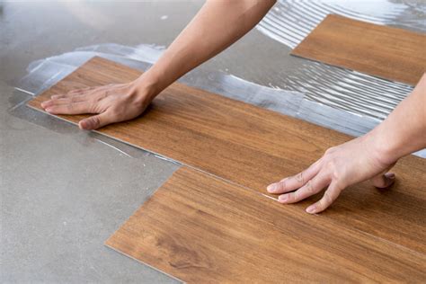 How To Lay Vinyl Plank Floor Tiles Home Alqu