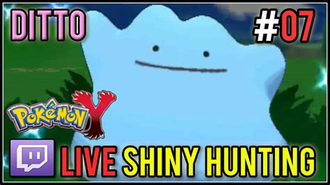 Live Shiny Ditto At 62 Encounters Live Shiny Hunt 07 Pokemon Xy