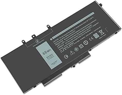 K KYUER 68WH GJKNX 93FTF Laptop Battery For Dell Latitude 5280 5288