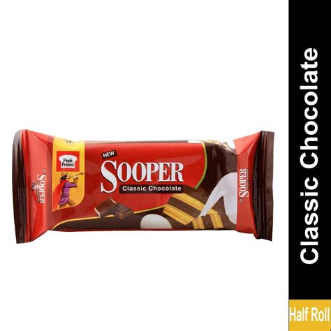 Buy Peek Freans Sooper Chocolate Half Roll Rs 40 At Best Price Grocerapp