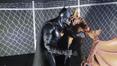 Batman Vs Man Bat DC Stop Motion Animation YouTube