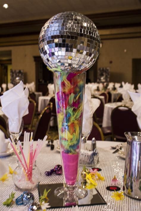 Centerpiece For 70s Party Disco70s 70s Party Decorations