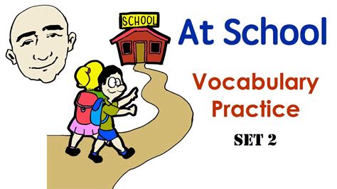 At School Vocabulary Practice 2 English Speaking Practice Mark