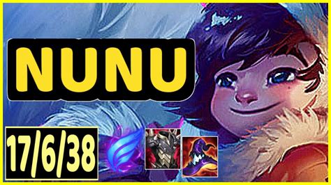 Nunu And Willump Vs Trundle 17638 Kda Jungle Gameplay Youtube