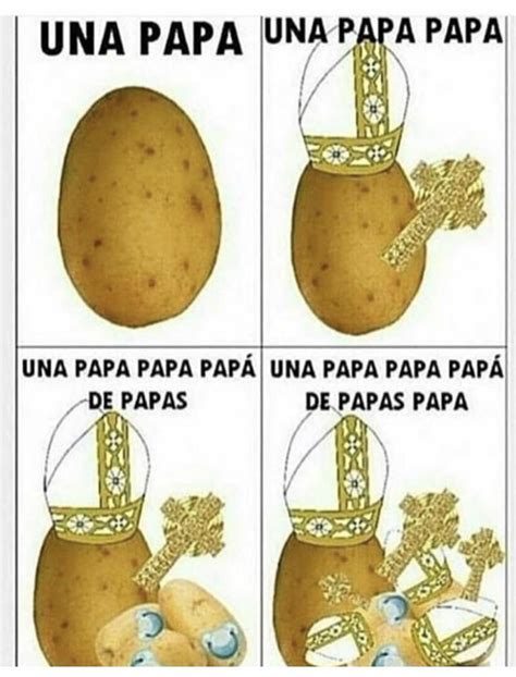 Una papa papa papá : Spanish