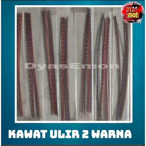 Jual Kawat Behel Gigi Ulir Pack Kawat Motif Ulir Warna Shopee