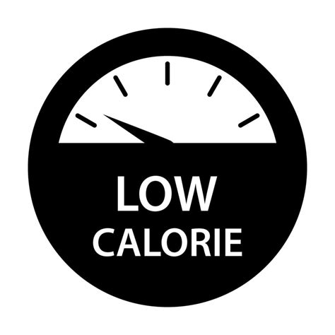 Low calorie icon vector for graphic design, logo, website, social media ...