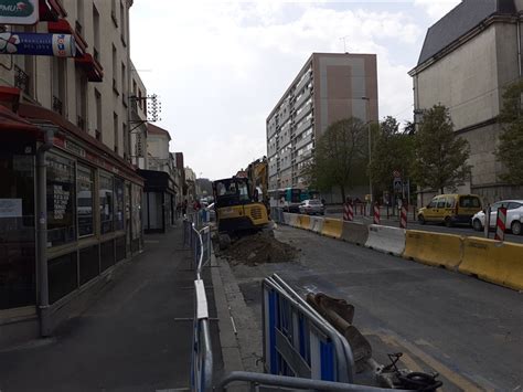 Les Travaux Concessionnaires Avril 2021 T1 Bobigny Val De Fontenay