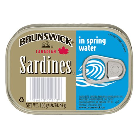 Classic Brunswick Sardine Sandwich Brunswick® Seafood