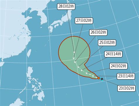 最新路徑出爐！ 吳德榮：蒲公英颱風預計明日生成 生活 自由時報電子報