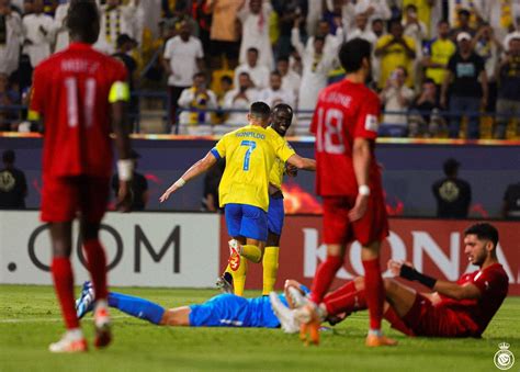 Afc Champions League Hình ảnh Ronaldo Tỏa Sáng Rực Rỡ Al Nassr Duy