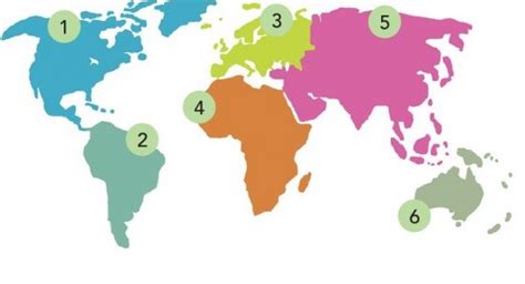 English File Elementary Th Edition Countries Continents Diagram