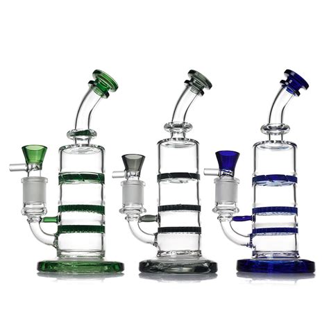 Double Honeycomb To Turbine Perc Bong Weedtree