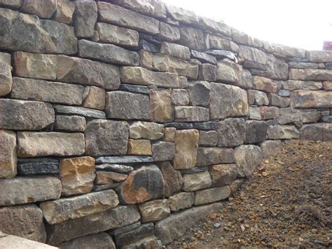 Diy Retaining Wall With Small Budget Dry Stone Wall Dry Stone Stone