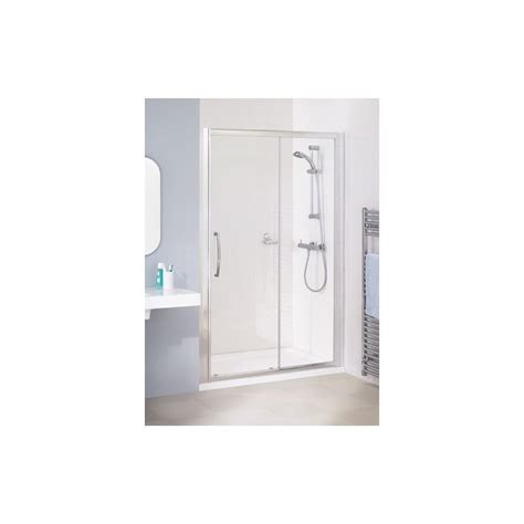 Lakes Classic Semi Frameless Sliding Shower Door 1200mm W X 1850mm H