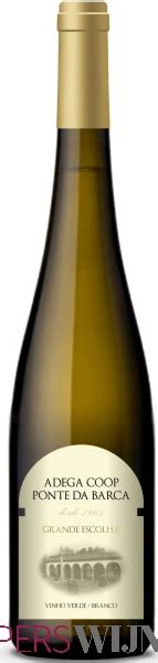 Adega Ponte Da Barca Vinho Verde Grande Escolha 2019 Minho Vinho Verde