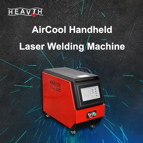 3 In 1 Handheld Air Cooled Laser Welding Machine From Heavth USA FABTECH