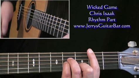 Chris Isaak Wicked Game Guitar Lesson Tab Chords JGB