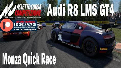 Assetto Corsa Competizione Acc Quick Race Audi R Lms Gt Setup At