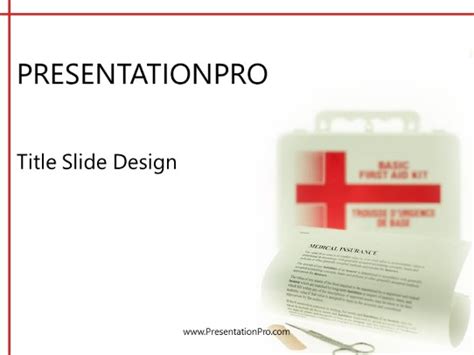 First Aid Medical Powerpoint Template Presentationpro