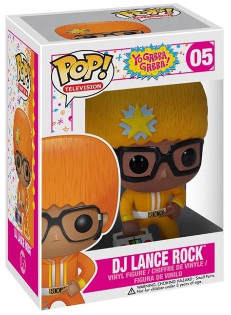 Figurine Pop Yo Gabba Gabba Pas Cher Dj Lance Rock