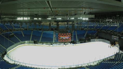 Rod Laver Arena Transforms For The Nhl Global Series Youtube