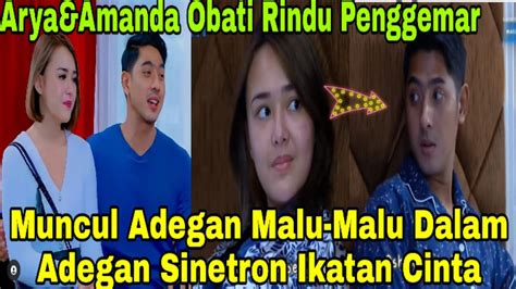 Obati Rindu Penggemar AryaSaloka Dan AmandaManopo Terlihat Malu Malu