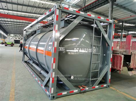 Ft Iso Tank Container For Hydrochloric Acid Un Hcl Hydrofluoric