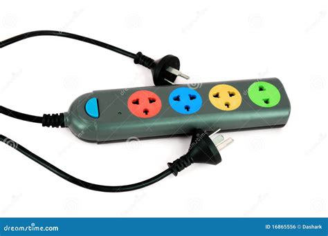 multiple socket outlet stock photo image  renewable